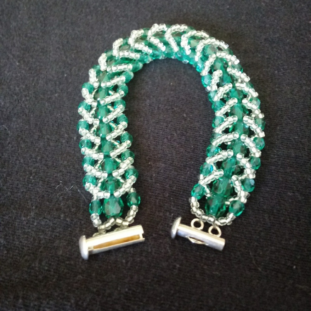 Stunning seed bead bracelet